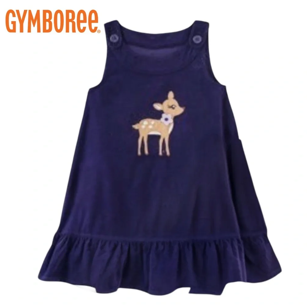Gymboree Corduroy Reindeer Dress